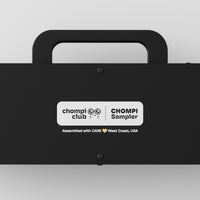 CHOMPI Device Render - Classic Black - Bottom Panel Reverse (simple)