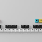 Classic Marshmallow Keycap Set - Top down view